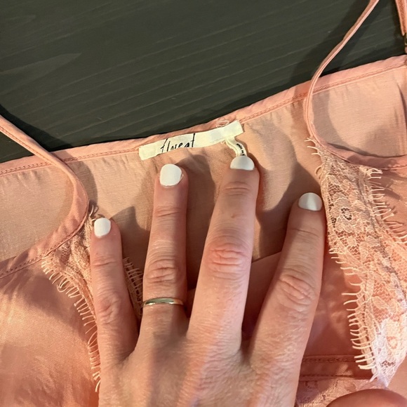 Anthropologie Floreat Lace Trim Cami Tank - Picture 6 of 7